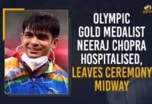 Olympic Gold Medalist Neeraj Chopra Hospitalised, Leaves Ceremony Midway
