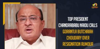 Butchaiah Choudary Resignation Rumour, Butchaiah Chowdary reacts to news of resigning, chandrababu naidu, Chandrababu Naidu Calls Gorantla Butchaiah Choudary, Chandrababu Naidu Calls Gorantla Butchaiah Choudary Over Resignation Rumour, Chandrababu Naidu Phone Call to MLA Gorantla Butchaiah, Gorantla Butchaiah Chowdary, Gorantla Butchaiah Chowdary reacts to news of resigning, Mango News, TDP President Chandrababu Naidu, TDP President Chandrababu Naidu Calls Gorantla Butchaiah Choudary Over Resignation Rumour