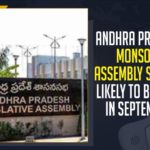 Andhra Pradesh Monsoon Assembly Session Likely To Be Held In September Andhra Pradesh Monsoon Assembly Session, Andhra Pradesh Monsoon Assembly Session Likely To Be Held In September, AP Assembly Monsoon Sessions to be Held in September, AP Assembly session, AP Monsoon Assembly Session, AP Monsoon Assembly Session 2021, Assembly Session, Assembly session likely next month, Mango News, Monsoon session of AP Assembly, Monsoon session of AP Assembly in September