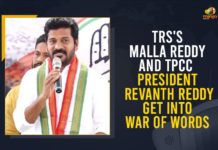 TRS’s Malla Reddy And TPCC President Revanth Reddy Get Into War Of Words Combat Of Words Between MP Revanth Reddy And Minister Malla Reddy, Malla Reddy About Revanth Reddy, Malla Reddy Latest News, Malla Reddy Press Meet, Malla Reddy Speech, Malla Reddy Vs Revanth Reddy, Mango News, Minister Malla Reddy, Revanth Reddy Latest News, revanth reddy speech, Revanth Reddy Vs Malla Reddy, Telangana news, TRS’s Malla Reddy And TPCC President Revanth Reddy, TRS’s Malla Reddy And TPCC President Revanth Reddy Get Into War Of Words