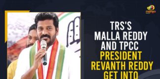 Combat Of Words Between MP Revanth Reddy And Minister Malla Reddy, Malla Reddy About Revanth Reddy, Malla Reddy Latest News, Malla Reddy Press Meet, Malla Reddy Speech, Malla Reddy Vs Revanth Reddy, Mango News, Minister Malla Reddy, Revanth Reddy Latest News, revanth reddy speech, Revanth Reddy Vs Malla Reddy, Telangana news, TRS’s Malla Reddy And TPCC President Revanth Reddy, TRS’s Malla Reddy And TPCC President Revanth Reddy Get Into War Of Words