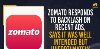 Mango News, Zomato, Zomato issues statement after receiving backlash for ads, Zomato Responds To Backlash, Zomato Responds To Backlash Against Ads, Zomato Responds To Backlash Against Ads Featuring Hrithik, Zomato responds to backlash against Hrithik Roshan, Zomato Responds To Backlash On Recent Ads, Zomato Responds To Backlash On Recent Ads Says It Was Well Intended But Unfortunately Misinterpreted, Zomato says delivery agent ads are well-intentioned