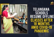 Telangana Schools Resume Offline Classes After 18 Months Amid COVID-19 Pandemic High Court’s directions allow both online and offline classes, Mango News, Telangana High Court Allows School Reopening, Telangana Resume Offline Classes, Telangana Schools, Telangana schools reopen, Telangana Schools Reopen News, Telangana Schools Reopening News, Telangana Schools Reopening Updates, Telangana Schools Resume Offline Classes, Telangana Schools Resume Offline Classes After 18 Months, Telangana Schools Resume Offline Classes After 18 Months Amid COVID-19 Pandemic, Telangana schools to conduct classes in online-offline, Telangana schools to conduct classes in online-offline hybrid