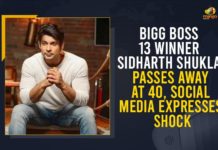 Bigg Boss 13 Winner Sidharth Shukla Passes Away At 40, Social Media Expresses Shock Bigg Boss 13 Winner Dies Of Heart Attack, Bigg Boss 13 Winner Sidharth Shukla, Bigg Boss 13 winner Sidharth Shukla dies, Bigg Boss 13 winner Sidharth Shukla dies of heart attack, Bigg Boss 13 Winner Sidharth Shukla Passes Away, Bigg Boss 13 Winner Sidharth Shukla Passes Away At 40, Mango News, Sidharth Shukla, Sidharth Shukla dies at 40, Sidharth Shukla Dies at 40 LIVE Updates, Sidharth Shukla Passes Away, Sidharth Shukla Passes Away At 40, Social Media Expresses Shock Bigg