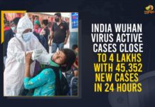 India Wuhan Virus Active Cases Close To 4 Lakhs With 45,352 New Cases In 24 Hours Coronavirus Cases, coronavirus cases in india state wise, coronavirus cases in india today state wise, coronavirus cases india, coronavirus india, India Coronavirus, India Covid-19 Updates, India New Wuhan Virus Cases, India Reports 45352 New Wuhan Virus Cases, Mango News, New Confirmed Corona Cases, total corona cases in india today, total corona positive in india, India Wuhan Virus Active Cases