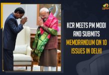 KCR Meets PM Modi And Submits Memorandum On 10 Issues In Delhi CM KCR Delhi Tour Latest Updates, CM KCR Delhi Tour To Meet PM Modi, CM KCR Latest News, CM KCR Meets PM Narendra Modi, Mango News, pm narendra modi, Telangana Breaking News, Telangana CM KCR, Telangana CM KCR Meets PM Narendra Modi at Delhi Today, Telangana News Today