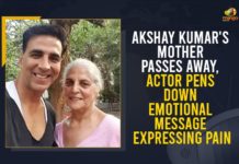 Akshay Kumar’s Mother Passes Away, Actor Pens Emotional Message Expressing Pain Actor Pens Emotional Message Expressing Pain, Akshay Kumar’s Mother, Akshay Kumar’s mother Aruna Bhatia, Akshay Kumar’s mother Aruna Bhatia passes away, Akshay Kumar’s Mother Passes Away, Aruna Bhatia passes away, Bollywood Actor Akshay Kumar, Bollywood actor Akshay Kumar’s mother, Bollywood actor Akshay Kumar’s mother Passed Away, bollywood breaking news, Mango News