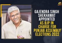 Gajendra Singh Shekhawat Appointed As BJP In Charge For Punjab Assembly Elections 2022 2022 Assembly polls, 2022 Punjab Legislative Assembly election, Assembly elections 2022, BJP Announces Election In-charges For 2022 Assembly Polls, BJP gets going for 2022 Assembly polls, BJP In Charge For Punjab Assembly Elections, BJP In Charge For Punjab Assembly Elections 2022, Dharmendra Pradhan to Pralhad Joshi, Gajendra Singh Shekhawat Appointed As BJP In Charge, Gajendra Singh Shekhawat Appointed As BJP In Charge For Punjab Assembly Elections 2022, Mango News, Punjab Assembly Elections, Punjab Assembly Elections News, Shekhawat is BJP affairs in-charge