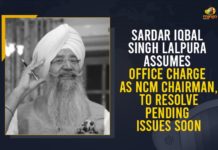 Sardar Iqbal Singh Lalpura Assumes Office Charge As NCM Chairman, To Resolve Pending Issues Soon BJP Government, Indian Public Service, Mango News, Mukhtar Abbas Naqvi, National Commission for Minorities, NCM Chairman, Prime Minister Narendra Modi, Prime Minister Narendra Modi Government, Sardar Iqbal Singh, Sardar Iqbal Singh Lalpura, Sardar Iqbal Singh Lalpura Assumes Office Charge As NCM Chairman, Sardar Iqbal Singh Lalpura takes charge as Chairman, Union Minister for Minority Affairs