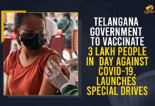Telangana Government To Vaccinate 3 Lakh People In Day Against COVID-19, Launches Special Drives CM KCR Instructed Officials to Take up Special Covid Vaccination Drive to Vaccinate 3 Lakh People Daily, Coronavirus India Latest Update Live, Coronavirus news live updates, Countering COVID-19, COVID-19, KCR Instructed Officials to Take up Special Covid Vaccination Drive, Mango News, Special drive to vaccinate 3 lakh/day, Telangana CM K Chandrasekhar Rao, Telangana Coronavirus, Telangana Coronavirus Cases, Telangana Coronavirus Vaccination, Telangana govt to take up spl drive to vaccinate 3 lakh people, Telangana to vaccinate 3 lakh People