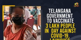 CM KCR Instructed Officials to Take up Special Covid Vaccination Drive to Vaccinate 3 Lakh People Daily, Coronavirus India Latest Update Live, Coronavirus news live updates, Countering COVID-19, COVID-19, KCR Instructed Officials to Take up Special Covid Vaccination Drive, Mango News, Special drive to vaccinate 3 lakh/day, Telangana CM K Chandrasekhar Rao, Telangana Coronavirus, Telangana Coronavirus Cases, Telangana Coronavirus Vaccination, Telangana govt to take up spl drive to vaccinate 3 lakh people, Telangana to vaccinate 3 lakh People