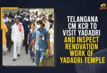 CM KCR has Inspected Yadadri Temple, CM KCR has Inspected Yadadri Temple Construction Works, CM KCR inspects Yadadri temple construction works, CM KCR Visited the Yadadri Temple Complex, KCR Visited Yadadri Temple, Mango News, Refurbished Yadadri temple, Telangana CM Sets Deadline For Yadadri Temple Construction In State, Yadadri Temple Construction News, Yadadri Temple Construction Updates, Yadadri Temple Construction Works, Yadadri Temple Latest News, Yadadri Temple Renovation Works
