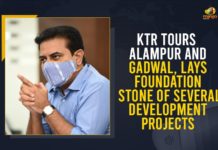 100 Bed Hospital, 100 Bed Hospital at Alampur, Alampur, Construction of 100 Bed Hospital at Alampur, Foundation Stone Laid for 100 Bedded Hospital, KTR Laid Foundation Stone for Construction of 100 Bed Hospital, KTR lays foundation for 100-bed hospital, Mango News, Minister KTR, Minister KTR Laid Foundation Stone for Construction of 100 Bed Hospital, Minister KTR Laid Foundation Stone for Construction of 100 Bed Hospital at Alampur, telangana