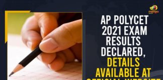AP POLYCET 2021 results declared, AP POLYCET 2021 results OUT, AP POLYCET 2021 results OUT at polycetap.ap.nic.in, AP POLYCET Result 2021 declared, ap polycet results 2021, AP Polycet-2021 Results, AP Polycet-2021 Results Today, Mango News, Minister Mekapati Goutham Reddy Released AP Polycet-2021 Results, Minister Mekapati Goutham Reddy Released AP Polycet-2021 Results Today, POLYCET Result 2021, polycetap.nic.in AP Polycet 2021 Results