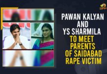 Pawan Kalyan And YS Sharmila Meet Parents Of Saidabad Rape Victim Janasena Chief Pawan Kalyan, Janasena Chief Pawan Kalyan Visits 6 Year Old Victims Family in Saidabad, Mango News, Pawan Kalyan And YS Sharmila Meet Parents Of Saidabad Rape Victim, Pawan Kalyan Visits 6 Year Old Victims Family, Pawan Kalyan Visits 6 Year Old Victims Family in Saidabad, Saidabad, saidabad 6 years girl, Saidabad horror, Saidabad Incident, Saidabad rape case, saidabad singareni colony news, Sharmila Demanded Govt to Compensate Family with Rs 10cr, Six-year-old girl allegedly raped, YS Sharmila Visits Saidabad Child Family, YSR Telangana Party leader Sharmila