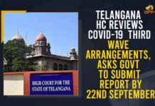 Telangana HC Reviews COVID-19 Third Wave Arrangements, Asks Govt To Submit Report By 22nd September Asks Govt To Submit Report By 22nd September, Covid Situation Fully Under Control in Telangana, COVID-19, How prepared is State for a possible third wave, Mango News, Submit action plan to tackle COVID third wave, Telangana HC asks government, Telangana HC demands report on potential third, Telangana HC Reviews COVID-19 Third Wave, Telangana HC Reviews COVID-19 Third Wave Arrangements, Telangana High Court