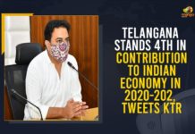 Telangana Stands 4th In Contribution To Indian Economy In 2020-2021 Tweets KTR Economic Survey 2021 updates, Economy of Telangana, indian economy, Indian Economy In 2020-2021, KTR, Mango News, State of the Economy 2020-21, Telangana, Telangana 4th largest contributor to India’s economy, Telangana Socio Economic Outlook 2021, Telangana Stands 4th, Telangana Stands 4th In Contribution To Indian Economy, Telangana Stands 4th In Contribution To Indian Economy In 2020-2021, Telangana Stands 4th In Contribution To Indian Economy In 2020-2021 Tweets KTR