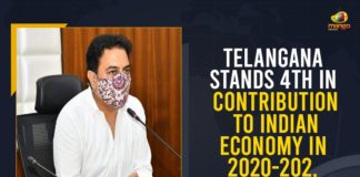 Economic Survey 2021 updates, Economy of Telangana, indian economy, Indian Economy In 2020-2021, KTR, Mango News, State of the Economy 2020-21, Telangana, Telangana 4th largest contributor to India’s economy, Telangana Socio Economic Outlook 2021, Telangana Stands 4th, Telangana Stands 4th In Contribution To Indian Economy, Telangana Stands 4th In Contribution To Indian Economy In 2020-2021, Telangana Stands 4th In Contribution To Indian Economy In 2020-2021 Tweets KTR