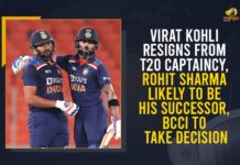 Virat Kohli Resigns From T20 Captaincy, Rohit Sharma Likely To Be His Successor, BCCI To Take Decision Virat Kohli Resigns From T20 Captaincy, Rohit Sharma Likely To Be His Successor, BCCI To Take Decision