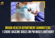 Indian Health Department Administers 1 Crore Vaccine Doses On PM Modi's Birthday , 20 Days Mega Vaccine Drive Programme, 20 Days Mega Vaccine Drive Programme Marking 71st Birthday Of PM Modi, 71st Birthday Of PM Modi, As PM Modi Turns 71 Centre Eyes Vaccination Record, BJP Launches 20 Days Mega Vaccine Drive Programme, BJP Launches 20 Days Mega Vaccine Drive Programme Marking 71st Birthday Of PM Modi, BJP to run special campaign on PM Modi’s birthday, BJP’s mega plan for PM Modi’s 71st birthday, Mango News, Mega Vaccine Drive Programme, Mega vaccine drive today, PM Modi Turns 71
