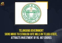 Telangana Government Signs MoUs To Establish Jute Mills In Telugu State, Attracts Investment Of Rs. 887 Crores 3 MoUs have been signed for setting up Jute mills, Jute Mills, Kamareddy, KTR Announce that 3 MoUs Signed for Setting up Jute Mills, Mango News, Minister KTR, Minister KTR Announce that 3 MoUs Signed for Setting up Jute Mills in Warangal, MOU Signing Ceremony for setting up 3 Major Modern Jute Mills, MoUs Signed for Setting up Jute Mills in Kamareddy, MoUs Signed for Setting up Jute Mills in Sircilla, MoUs Signed for Setting up Jute Mills in Warangal, Sircilla Districts, Telangana govt. signs 3 MoUs to set up Jute Mills, TS KTR