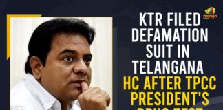 KTR and Revanth spat over Twitter on Drugs Scandal, KTR Filed Defamation Suit In Telangana HC, KTR Filed Defamation Suit In Telangana HC After TPCC President’s Drug Test Remark, KTR Spar Over Drug Culture In Telangana, Mango News, PCC Chief Revanth Reddy Comments On Minister KTR, rahul gandhi, Revanth Reddy, Revanth Reddy white challenge at KTR, Revanth throws white challenge against drug abuse, TPCC President Revanth Reddy, TPCC President’s Drug Test Remark, TPCC Revanth Reddy On Drugs, Vote For Note Case