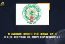 Andhra Pradesh Government, Andhra Pradesh govt set to hold Export Carnival, AP Government Launches Export Carnival Event, AP Government Launches Export Carnival Event To Develop Exports, AP Government Launches Export Carnival Event To Develop Exports Trade For Entrepreneurs In Telugu State, Carnival Event To Develop Exports Trade, CM YS Jagan Inaugurates Vanijya Utsav-2021 Programme, CM YS Jagan Inaugurates Vanijya Utsav-2021 Programme in Vijayawada, CM YS Jagan launches Vanijya Utsav 2021, Mango News, Plastic Export Promotion Council, Vanijya Utsav Programme, Vanijya Utsav to boost trade and exports, Vanijya Utsav-2021 Programme, Vanijya Utsav-2021 Programme in Vijayawada