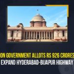 926 Crores to Expand Hyderabad-Bijapur Highway, 928 crores to the Telangana Government, Central Government, Centre allocates Rs 928 crores for expansion of Hyderabad Bijapur Highway, Hyderabad Chevella Bijapur national highway, Hyderabad-Bijapur Highway, Hyderabad-Bijapur Highway Expansion, Hyderabad-Bijapur Highway News, Mango News, Union Government, Union Government Allots Rs 926 Crores to Expand Hyderabad-Bijapur Highway, Union Ministry of Road and Transport