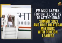 PM Modi Leaves For United States To Attend Quad Summit 2021 And Hold Bilateral Meetings With Foreign Leaders Biden to host PM Modi at White House on Sept 24, In-Person Meet With President Joe Biden, Joe Biden to host PM Modi for bilateral meeting, Mango News, Narendra Modi in US LIVE Updates:, PM Modi departs for three-day visit to US, PM Modi to Visit, PM Modi to Visit US from September 22 to 26, PM Modi US visit LIVE Updates, PM Modi US visit Updates, PM Modi’s US visit to begin from today, PM Will Meet US President Joe Biden in White House, US President Joe Biden