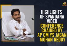 AP CM YS Jagan Decided To Visit Secretariats, AP CM YS Jagan Decided To Visit Secretariats From December Month, Highlights Of Spandana Video Conference Chaired By AP CM, Highlights Of Spandana Video Conference Chaired By AP CM YS Jagan Mohan Reddy, Jagan to tour all districts, Jagan to tour all districts from December, Mango News, MLAs told to visit secretariats from Oct, Spandana Video Conference, video conference reviewing the Spandana programmes, YS Jagan Mohan Reddy to roll out citizen outreach drive