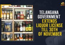 Telangana Government Extends Liquor License Till 30th Of November A4 Liquor Shops, Allotment of A4 Liquor Shops to Gouds, Extension of A4 Wine Shop Licenses, Extension of A4 Wine Shop Licenses by One Month, Liquor Shop Licenses, Mango News, Reservations of Allotment of A4 Liquor Shops to Gouds, Telangana extends Liquor shops license period, Telangana extends validity of liquor licences, Telangana Govt Issues Orders on Extension of A4 Wine Shop Licenses by One Month, Telangana Liquor Shop License Extended, Wine Shop Licenses