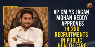 14200 posts in AP health dept to be filled soon, 14200 Recruitments In Public Health Care Sector, 14200 Recruitments In Public Health Care Sector In AP, Andhra CM gives nod for recruitment to 14200 posts, AP CM YS Jagan Mohan Reddy, AP CM YS Jagan Mohan Reddy Approves 14200 Recruitments In Public Health Care Sector In State, AP Health Department Recruitment, ap health department vacancy notification 2021, AP Medical Health Department Recruitment 14200 Jobs, ap medical jobs 2021, AP to recruit 14.200 medical staff, Mango News, More than 14 thousand posts will be recruited in Andhra, Public Health Care Sector, To strengthen public healthcare