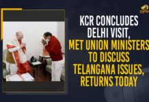 KCR Concludes Delhi Visit, Met Union Ministers To Discuss Telangana Issues, Returns Today Chief Minister of Telangana met Union ministers., CM KCR Delhi Tour, CM KCR Delhi Tour Latest Updates, KCR Concludes Delhi Visi, KCR Concludes Delhi Visit, KCR Delhi Tour Highlights, KCR Delhi Tour News, KCR Met Union Ministers To Discuss Telangana Issues, KCR Returns Today, Mango News, Met Union Ministers To Discuss Telangana Issues, Returns Today, Telangana Chief Minister, Telangana CM in Delhi, Telangana CM KCR Delhi Tour