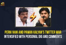 Perni Nani And Pawan Kalyan’s Twitter War Intensified With Personal Dig And Comments AP Minister Perni Nani, janasena chief pawan kalyan, Mango News, Minister Perni Nani counters Pawan Kalyan’s tweet, Pawan Kalyan VS Perni Nani, Pawan Kalyan VS Perni Nani Tweets, Pawan Kalyan’s tweet, Telugu film body steers clear of Pawan Kalyan’s remarks, Transport Minister Perni Nani, Tweet Combat between Janasena Chief Pawan kalyan and AP Minister Perni Nani, Tweet Combat between Pawan kalyan and Perni Nani