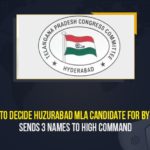 TPCC To Decide Huzurabad MLA Candidate For By Poll, Sends 3 Names To High Command,Mango News,Mango News English,Huzurabad MLA Candidate,Huzurabad,Huzurabad News,TPCC,TPCC News,Huzurabad Assembly,Huzurabad Assembly Poll Schedule,Election Commission of India,Telangana Pradesh Congress Committee,Mr Eatala Rajender,Mr Gellu Srinivas Yadav,TRS,TRS Party,Huzurabad Assembly Bypoll,Huzurabad Assembly constituency,Huzurabad by elections,Huzurabad by-election,Huzurabad bypoll,Huzurabad bypoll 2021,Huzurabad Election,2021 Huzurabad bypoll,Huzurabad by-polls,Huzurabad by-polls 2021,TPCC Proposes Three Names To High Command,Huzurabad Bypoll Candidate,TPCC Suggests Three Names to High Command For Huzurabad Bypoll Candidature,Etela Rajender,Etela Rajender Huzurabad By-election,Huzurabad By-election Schedule,Harish Rao Huzurabad By Elections,Huzurabad By Election,Huzurabad Elections