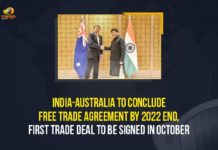 India-Australia To Conclude Free Trade Agreement By 2022 End, First Trade Deal To Be Signed In October ceca, First Trade Deal To Be Signed In October, India Australia agree to conclude Free Trade, India Australia aim to seal trade pact by 2022, India Australia to conclude early harvest trade deal, India Australia to conclude free trade pact by end 2022, India Australia to sign comprehensive Free Trade agreement, India-Australia To Conclude Free Trade Agreement By 2022, India-Australia To Conclude Free Trade Agreement By 2022 End, India-Australia to Reach Long-pending Landmark Trade Deal, Mango News