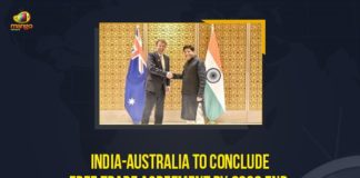 ceca, First Trade Deal To Be Signed In October, India Australia agree to conclude Free Trade, India Australia aim to seal trade pact by 2022, India Australia to conclude early harvest trade deal, India Australia to conclude free trade pact by end 2022, India Australia to sign comprehensive Free Trade agreement, India-Australia To Conclude Free Trade Agreement By 2022, India-Australia To Conclude Free Trade Agreement By 2022 End, India-Australia to Reach Long-pending Landmark Trade Deal, Mango News
