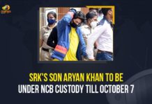 SRK’s Son Aryan Khan To Be Under NCB Custody Till October 7 Aryan Khan, Aryan Khan Arrest LIVE Updates, Aryan Khan Mumbai cruise drug bust case update, Mango News, Mumbai cruise case, Mumbai Drug Bust LIVE, Mumbai Narcotic Case, NCB raid on Mumbai cruise live updates, Shah Rukh Khan Son Aryan Khan, Shah Rukh Khan Son Aryan Khan Sent to NCB Custody, Shah Rukh Khan Son Aryan Khan Sent to NCB Custody Till October 7th, Shah Rukh Khan’s son Aryan Khan arrest LIVE Updates, SRK’ Son Aryan Khan Arrested, SRK’ Son Aryan Khan Arrested In Drug Case