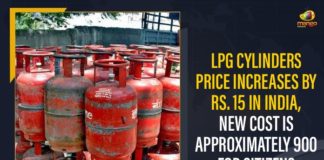 Cooking gas prices hiked, cylinders to cost more, Domestic LPG Cylinder Price Increased, LPG cylinder prices increased, LPG Cylinders Price Increases, LPG Cylinders Price Increases By Rs. 15, LPG Cylinders Price Increases By Rs. 15 In India, LPG prices hiked, LPG prices hiked again, Mango News, New Cost Is Approximately 900 For Citizens, Price of domestic LPG cylinder with subsidy hiked