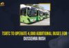 TSRTC To Operate 4,000 Additional Buses For Dussehra Rush TSRTC To Operate 4,000 Additional Buses For Dussehra Rush, Mango News, Latest Breaking News 2021, Telangana News 2021, TSRTC 4000 Additional Buses, TSRTC 4000 Additional Buses For Dussehra, Telangana RTC 4000 Dussehra Special Buses, special buses from Telangana to Andhra Pradesh, Dussehra festival 2021, TSRTC MD V.C. Sajjanar, TSRTC Buses