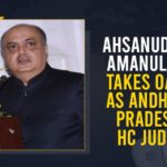 Ahsanuddin Amanullah Takes Oath As Andhra Pradesh HC Judge, Latest Breaking News 2021, Political News 2021, Andhra Pradesh Breaking News 2021, Ahsanuddin Amanullah, Andhra Pradesh HC Judge, Justice Ahsanuddin Amanullah, Andhra Pradesh High Court New Judge, Andhra Pradesh Chief Justice Justice Arup Kumar Goswami, President of India Ram Nath Kovind, Justice Amanullah, second highest judge of AP