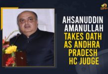 Ahsanuddin Amanullah Takes Oath As Andhra Pradesh HC Judge Ahsanuddin Amanullah Takes Oath As Andhra Pradesh HC Judge, Latest Breaking News 2021, Political News 2021, Andhra Pradesh Breaking News 2021, Ahsanuddin Amanullah, Andhra Pradesh HC Judge, Justice Ahsanuddin Amanullah, Andhra Pradesh High Court New Judge, Andhra Pradesh Chief Justice Justice Arup Kumar Goswami, President of India Ram Nath Kovind, Justice Amanullah, second highest judge of AP
