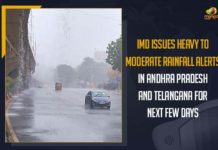 IMD Issues Heavy To Moderate Rainfall Alerts In Andhra Pradesh And Telangana For Next Few Days Heavy To Moderate Rainfall Alerts In Andhra Pradesh And Telangana, IMD alert, IMD Heavy Rain Warning, IMD Issues Heavy To Moderate Rainfall Alerts, IMD Issues Heavy To Moderate Rainfall Alerts In Andhra Pradesh, IMD Issues Heavy To Moderate Rainfall Alerts In Andhra Pradesh And Telangana, IMD Issues Heavy To Moderate Rainfall Alerts In Telangana, IMD Issues Rain Alert In Telangana, IMD Issues Rain Alerts In Telugu States, Indian Meteorological Department, Mango News