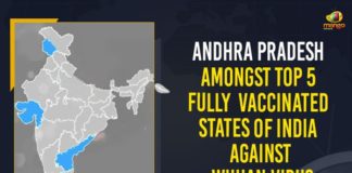 andhra pradesh, Andhra Pradesh Amongst Top 5 States Of India Fully Vaccinated, Andhra Pradesh Amongst Top 5 States Of India Fully Vaccinated Against Wuhan Virus, Andhra Pradesh Vaccination Data, AP Coronavirus vaccine, AP Covid 19 Vaccine, AP Covid-19 Vaccination Drive, AP State Health Department, Mango News, Top 10 states that have administered highest Covid vaccine, Top 5 States Of India Fully Vaccinated