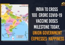 India To Cross 100 Crore COVID-19 Vaccine Doses Milestone Today, Union Government Expresses Happiness Corona Vaccination Programme, coronavirus vaccine distribution, covid 19 vaccine, Covid Vaccination, Covid vaccination in India, COVID-19 Vaccination, Covid-19 Vaccination Distribution, Covid-19 Vaccine Distribution, Covid-19 Vaccine Distribution News, Covid-19 Vaccine Distribution updates, Distribution For Covid-19 Vaccine, India Covid Vaccination, India To Cross 100 Crore COVID-19 Vaccine Doses Milestone Today, Mango News, Union Government Expresses Happiness