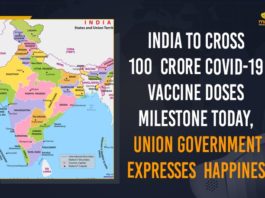 Corona Vaccination Programme, coronavirus vaccine distribution, covid 19 vaccine, Covid Vaccination, Covid vaccination in India, COVID-19 Vaccination, Covid-19 Vaccination Distribution, Covid-19 Vaccine Distribution, Covid-19 Vaccine Distribution News, Covid-19 Vaccine Distribution updates, Distribution For Covid-19 Vaccine, India Covid Vaccination, India To Cross 100 Crore COVID-19 Vaccine Doses Milestone Today, Mango News, Union Government Expresses Happiness