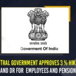 Cabinet approves 3% DA DR hike, Cabinet approves 3% increase in DA of Central Government, Cabinet approves another DA hike, Central Government Approves 3 % Hike In DA And DR For Employees And Pensioners, Centre approves 3% DA hike for Central govt employees, Centre approves 3% Dearness Allowance hike, Centre approves 3% Dearness Allowance increase, Centre may approve 3% DA hike for central govt employees, Government Approves 3% DA For Employee Before Diwali, Mango News