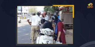 Hyderabad Traffic, Hyderabad Traffic Police, Hyderabad traffic police implement pillion rider helmet rule, Hyderabad Traffic Police Imposes Pillion Rider Helmet Rule, Hyderabad Traffic Police Imposes Pillion Rider Helmet Rule To Control Accidents In City, Hyderabad Traffic Police strictly implement, Hyderabad Traffic Police strictly implement mask, Mango News, Pillion Rider Helmet Rule, Pillion Rider Helmet Rule To Control Accidents In City, Traffic Police Imposes Pillion Rider Helmet Rule