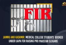 Jammu And Kashmir: Medical College Students Booked Under UAPA For Raising Pro Pakistan Slogans College students staff in J&K booked under UAPA, FIR against students for raising pro-Pak slogans, FIR against students for raising pro-Pak slogans in Kashmir, Jammu and Kashmir, Jammu And Kashmir Medical College Students, Jammu and Kashmir News, Kashmiri College Students Staff Booked Under UAPA, Kashmiri students staff booked under UAPA, Mango News, Medical College Students Booked Under UAPA, Medical College Students Booked Under UAPA For Raising Pro Pakistan Slogans