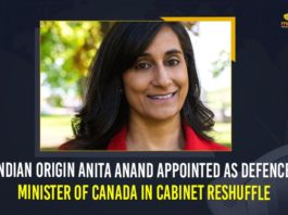 Anita Anand, Anita Anand an Indian-origin MP, Canada’s new defence minister, Defence Minister Of Canada In Cabinet Reshuffle, Indian Origin Anita Anand Appointed As Defence Minister Of Canada, Indian Origin Anita Anand Appointed As Defence Minister Of Canada In Cabinet Reshuffle, Indian-origin Anita Anand is Canada’s new Defence Minister, Indian-origin Anita Anand named Canada’s defence minister, Indian-origin Canadian Anita Anand, Mango News, Meet Indian-origin Anita Anand, politician of Indian origin